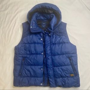 G-STAR Raw Whistler Hooded Vest, XXL